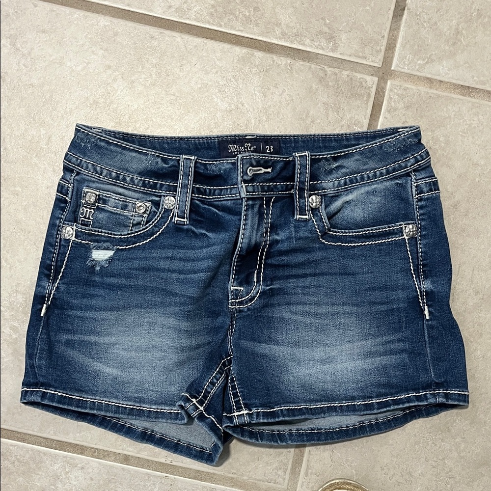 Miss Me Women's Blue Jean Shorts